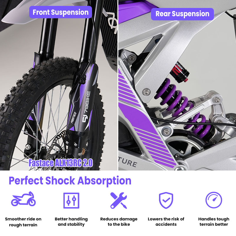 79 Bike 72V 35Ah Elektrische M - 72V 12000W Electric Dirt Bike recensie en prijs